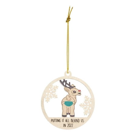 

Christmas Hollow Wooden Pendant Household Creative Decorations Christmas Gift