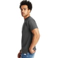thumbnail image 2 of Hanes Men's and Big Men's Beefy Tee with Short Sleeves, 2-Pack, Sizes S-6XL, 2 of 3