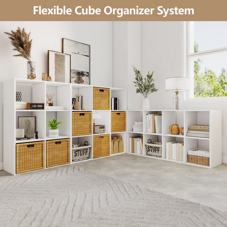 Prilinex 8 Cube Storage Organizer, Cubical Storage Shelf