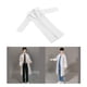 thumbnail image 4 of Abrigo tipo gabardina de muñeca de moda, chaqueta cortavientos de corte ajustado, ropa de abrigo para uso diario blanco, 4 of 9