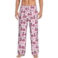 thumbnail image 2 of Kdxio Bike with Donut Wheels Print Men's Sleep Pajama Pant Lounge Pants with Pockets, 2 of 8