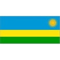 thumbnail image 1 of Annin Flagmakers 197109 Drapeau du Rwanda Nyl-Glo 3 Pi x 5 Pi, 1 of 1