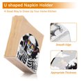 thumbnail image 5 of Yayeee Napkin Holder for Table Set of 2 Kitchen Paper Tissue Organization, Skeleton with Glasses, 5 of 8