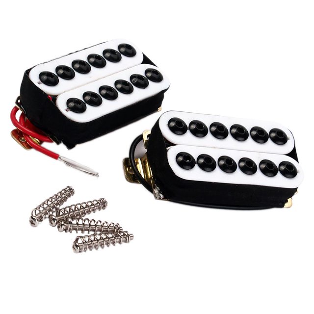Pastillas de Guitarra de 2 Piezas para Piezas de Repuesto de Guitarra Eléctrica Hugo Pastillas de guitarra Humbucker