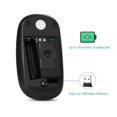 thumbnail image 5 of Jelly Comb 2.4G Slim Wireless Mouse with Nano Receiver - Black, 5 of 8