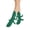 Green B, variant on Women Funny Animal Socks Crochet Novelty Alligator Shark Floor Socks Christmas Creative 3D Knit Sock Gift