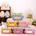 thumbnail image 3 of Leodye 1PCS Tinplate Storage Box Hand Blue Colored Holiday Decor Easter Decoration Items Storage Box for Home Decor -6.1*5.04*4.21IN, 3 of 3