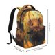 thumbnail image 2 of Easygdp Cute Sunflower Guinea Pig Mochila Ergonómica Versátil para Laptop - Múltiples Bolsillos, Correas Ajustables, Unisex para Escuela, Viajes y Actividades al Aire Libre-One Size, 2 of 5
