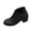 #1 Black, variant on Taqqpue Boots for Women Solid Color Low Heel Short Boots Women Fall Winter Keep Warm Ankle Boots