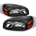 thumbnail image 2 of AKKON - For Uplander Montana SV6 Terraza Relay Replacement Black Headlights Driver/Passenger Head Lamps Pair, 2 of 7