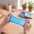 thumbnail image 2 of Joyfy 4.2oz Blue Glitter Crystal Putty, Non-Sticky Sensory Slime for Kids and Adults, Squishy Stress Relief Toy for Christmas & Birthday Gifts, 2 of 7