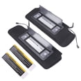 thumbnail image 3 of Guwzn 1 Pair Car Visor Sunshade Auto Sun Visor with Lighted Makeup Mirror Replacement for C4 Corvette 1984-1996 8Cyl 5.7L Replaces 12459827 14081826, 3 of 10