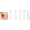 thumbnail image 4 of Douhoow Baby Girls Romper Dress, Infant Flower Print Lace Sleeveless Bowknot Jumpsuit, 4 of 7