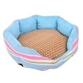 thumbnail image 4 of iOPQO Pet Others lattice pet NEW Cozy Dog Pet Summer Sleeping Mat Bed Puppy Cat Doggie Cooling Pad Cushion Coffee, 4 of 8