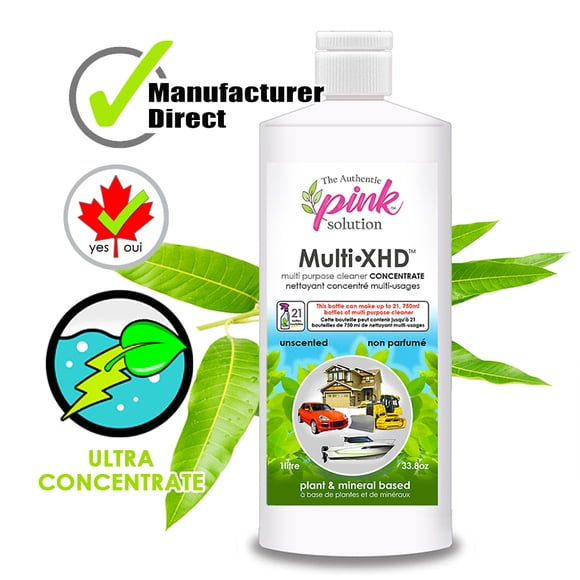 Pink Solution 1L Multi Concentrated - All Purpose Cleaner (Unscented)