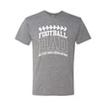 thumbnail image 2 of Wild Bobby, Football Dad Better Than a Regular Dad Father's Day Mens Premium Tri Blend Tee, Premium Heather, Medium, 2 of 6