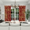 thumbnail image 5 of LFEEY Red Chinese Dragon Blackout Curtains, Room Darkening, Set of 2, 42x63 inch, 5 of 6