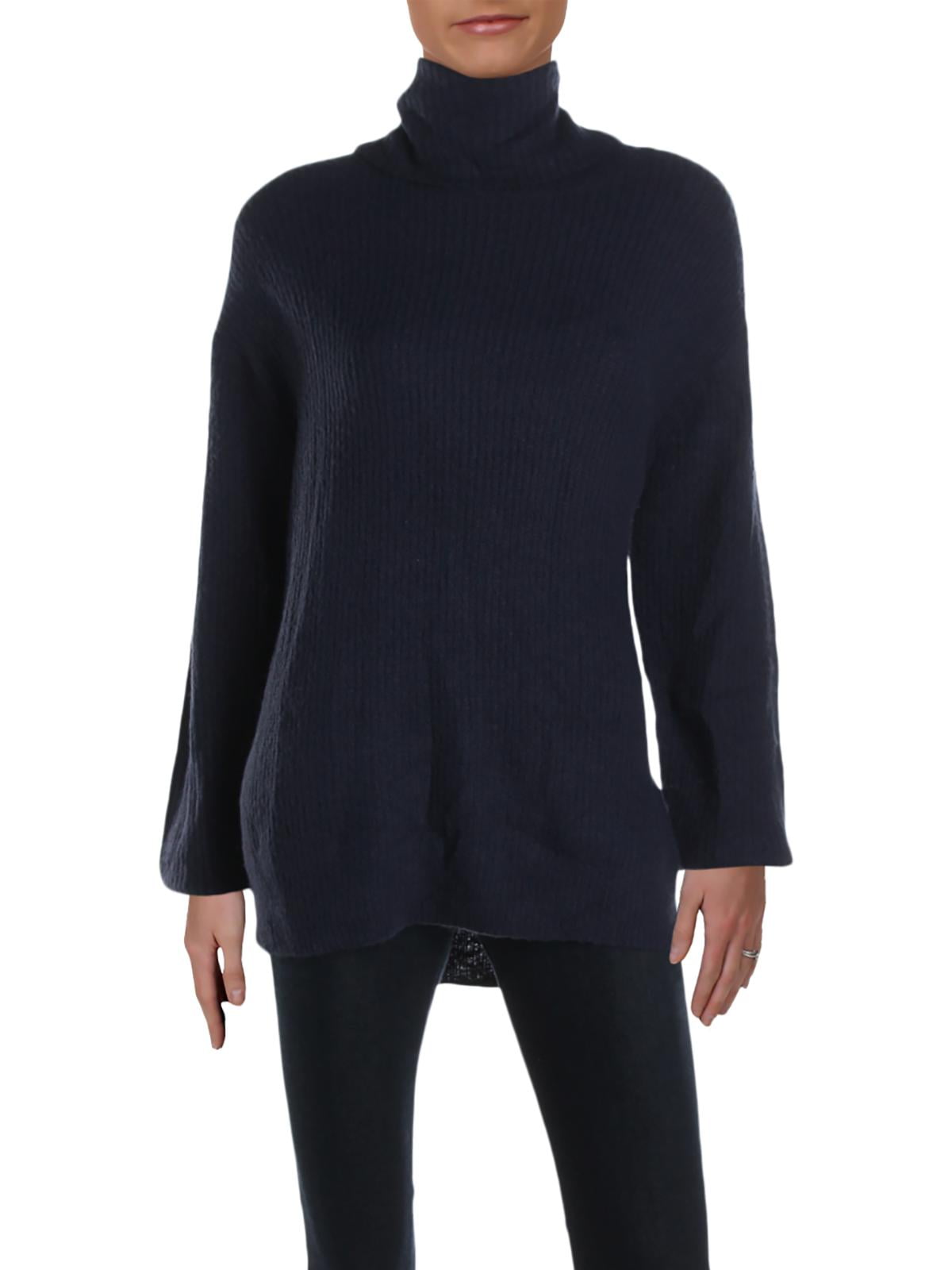 Rd Style - RD Style Womens Ribbed Knit Pullover Turtleneck Sweater Navy XS - Walmart.com 