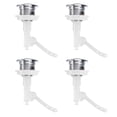 thumbnail image 1 of 4Pcs Toilet Switches Closestool Tank Button Switch Replacement Accessory, 1 of 9