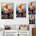 thumbnail image 4 of Designart "modern Phonograph Fusion I" Entertainment Floater Framed Wall Decor, 4 of 7