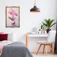 thumbnail image 4 of Stupell Industries Cottage Rosy Pink Orchid Gold Floating Frame Canvas Art, 21 x 31, by Petals Prints Design, 4 of 8