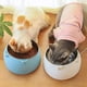 thumbnail image 4 of Stainless Steel Cat Bowl - Cat Water Bowl - Multifunction - for Food and Water - Blue, 4 of 4