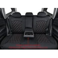 thumbnail image 6 of coverdream Forester Seat Covers for 2014-2018 Subaru Forester,Rear w/ Armrest - Breathable Leatherette Auto Seat Covers (Full Set,Black/Red), 6 of 6