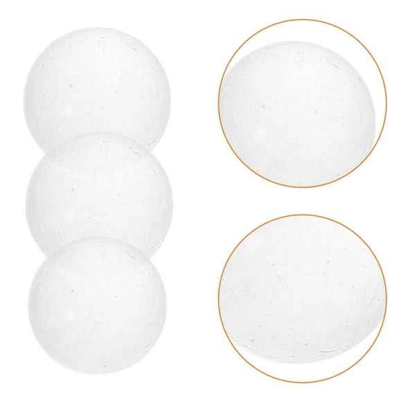 ibasenice Glass Balls Decorative for Bowl Round Decorative Item Craft Enthusiasts Home Decor 30pcs