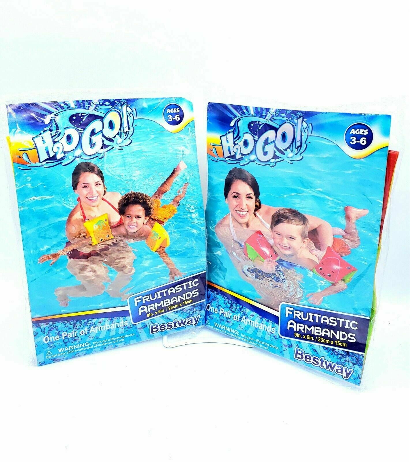 Details about   H2o GO 6 ft inflatable air mat and Aquatic life Armbands 
