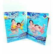 Child Inflatable Arm Bands 2 Pairs Beach Swimming Pool Kids Floater Swim Bands