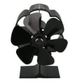 thumbnail image 2 of Ventilador De Estufa Con Alimentación De Calor, Ventilador De Chimenea De 6 Cuchillas 1400 Rpm De Aluminio Bajo Ruido Para El Hogar, 2 of 7