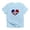 Sky Blue, variant on CafePress - Dominican Heart Infant T Shirt - Infant T-Shirt