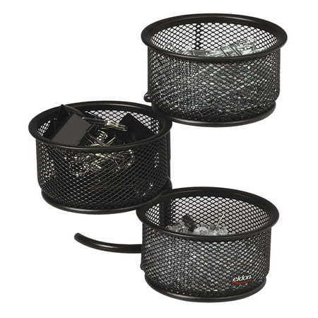 Rolodex Mesh 3-Tier Swivel Tower