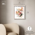 thumbnail image 4 of Soft Bloom Cascade I Shadowbox Print Spring Wall Decor by Art Remedy, Blonde Frame, 16 x 20, 4 of 6
