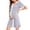Short Grey, variant on Nursing/Delivery/Labor/Hospital Sleepshirt Women Button-Front Breastfeeding Nightshirt Short Sleeve V Neck Nightgown Sleepwear S-2XL