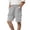 Light Gray -AG07, variant on Dwellite Mens Casual Sweat Cargo Shorts Drawstring Elastic Waist Athletic Workout Gym Jogger Short with Pockets Light Gray 3XL