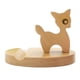 thumbnail image 4 of Soporte de escritorio para teléfono móvil con forma de animal de madera maciza Ciervo, 4 of 9