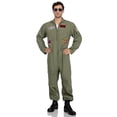 thumbnail image 2 of Mens Top Gun Costume Flight Suit, 2 of 4