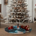 thumbnail image 4 of KLL Christmas Tree Skirt,Party Decorations Farmhouse for Christmas Decorations Holiday Party 36" -Cute Koi Fish Serenity, 4 of 6