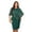 Green, variant on ZenCart Women's Sleeveless Cape Dress with Sequin Overlay Oversized Sequin Bodycon Pencil Dress Ladies Evening Midi Dress