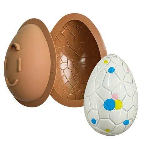 

Easter Egg Silicone Chocolate Mould with Flexible Silicone Material Stencil for Home Kitchen Bakery Supplies