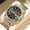 T Gold,Black, variant on Watches for Men Stainless Steel Business Dress Luxury Big Large Face Waterproof Quartz Analog Mens Watches with Date Wrist Men Watch Reloj para Hombre (Gold/Blue/Black Dial)