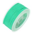 thumbnail image 3 of Nylon Thread Twine Beading Cord 2mm Extra-Strong Braided Nylon Crafting String 11M/36 Feet, Turquoise Green, 3 of 7