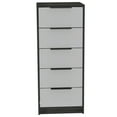 thumbnail image 2 of White 5-Drawer Rectangle Dresser, 2 of 5