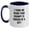White/Navy, variant on Grampy's Birthday Unique Gifts from Men to Grampy - Funny Two Tone Coffee Mug with I Think Me Being Your Grampy Is Enough Of A Gift Quote, Gifts for Grampy, Birthday Unique Gifts, Grampy Coffee Mug
