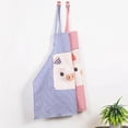 thumbnail image 3 of ENJOYW Lovely Pig Polyester Sleeveless Pockets Home Kitchen Cooking Anti-Splash Apron Apron PolyesterSize Details Size, 3 of 7