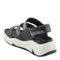 thumbnail image 5 of Flexus Women's HELIX Slingback Platform Athleisure Sandals Black EU 38 / US 7.5 - 8, 5 of 5