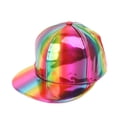 thumbnail image 5 of Milageto Baseball Cap for Women Men Adjustable Sun Visor Hat for Beach Outdoor Travel Rainbow Color, 5 of 8