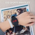thumbnail image 3 of Flmtop Digital Watch Ultra Thin Touch TPU Comfortable Electronic Wristwatch for Students, 3 of 10