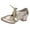 Gold, variant on Women's Middle Heels Ladies Womens Mid Calf Riding Retro Women Dancing Prom Ballroom Latin High Heel Protectors for Walking on Grass Beach Wedges Shoes for Women Ballet Dance Shoes for